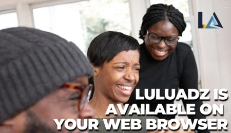 LuluAdz is available on your web browser