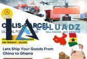 Shipping from China to Ghana