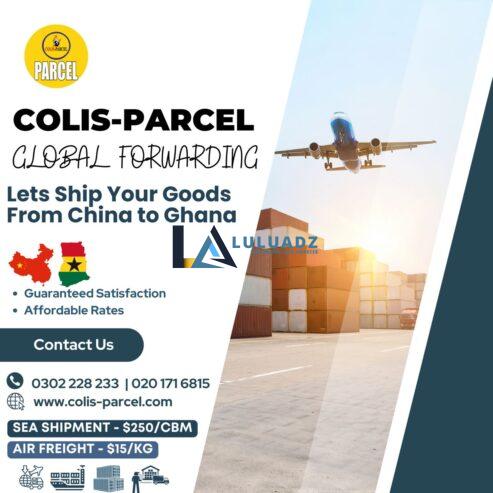 Shipping from China to Ghana